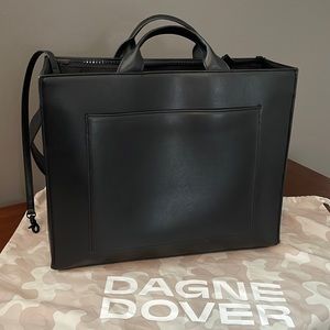 Dagne Dover Vegan Laptop Bag-Large